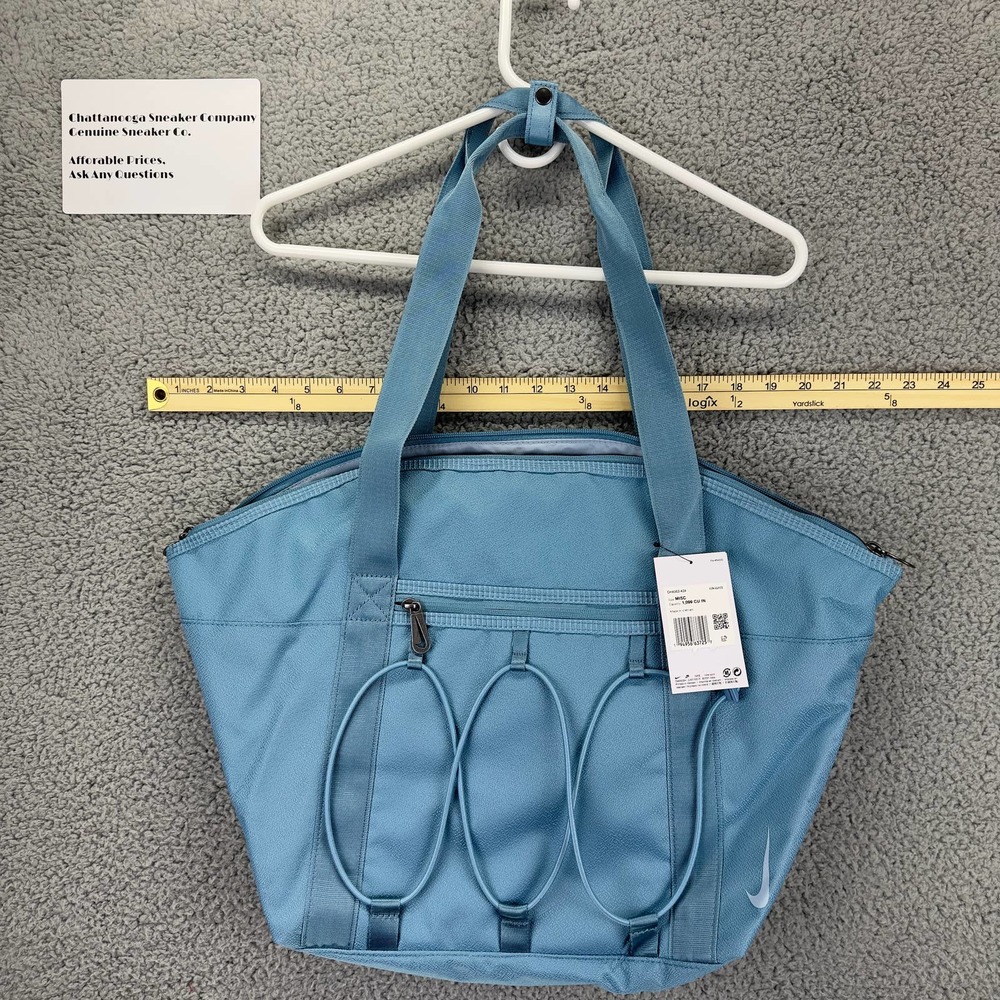 Nike Blue Tote with Roomy Design and Double Straps